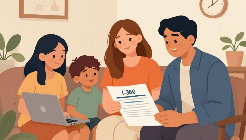 Ilustración: Cumplo 21 en pocos días: la cita de emergencia en USCIS para sellar el I-360